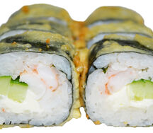 Сливочная креветка темпура