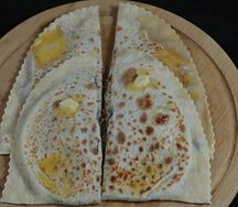 Кутабы с говядиной 