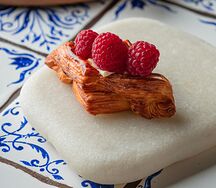 Мини Даниш с малиной