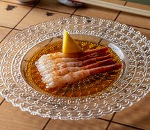Сашими креветка Ама эби