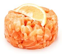 Тартар из лосося