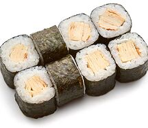 Маки с омлетом