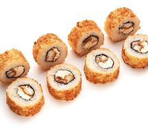 Жареный с угрем