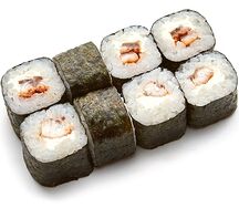 Маки с угрем и сыром