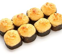 Запеченный с курицей