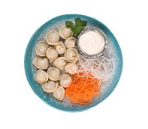 Пельмени мясные отварные