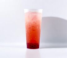 Ежевичный попкорн с фруктовыми джус-боллами
