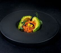 Тартар из лосося