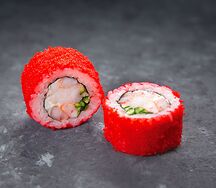Калифорния с тигровой креветкой