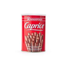 Вафельные трубочки Caprice с начинкой из фундука и какао-кремом