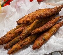 Мойва, жаренная во фритюре