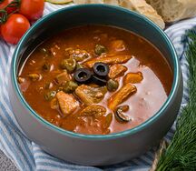 Рыбная солянка