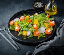 Гравадлакс с лососем и апельсином