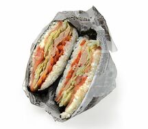 Сэндвич с копченой курицей