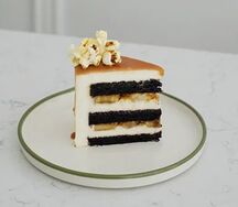 Шоколадный с бананом и арахисовым пралине