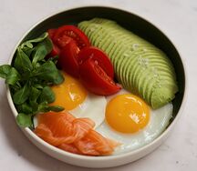 Суперзавтрак с форелью Yum