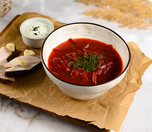 Борщ 300/30/50 гр