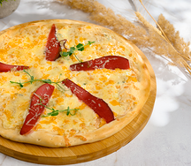 Пицца Четыре сыра с грушей 650гр