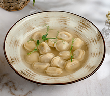 Пельмешки с бульоном 200 гр