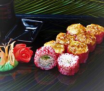 Ролл запеченная калифорния