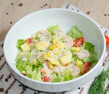 Цезарь с креветками
