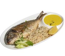 Дорадо с рисом