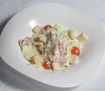 Салат с беконом