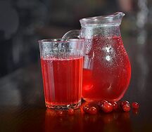 Морс клюквенный