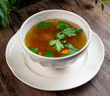 Суп с фермерским с цыпленком 