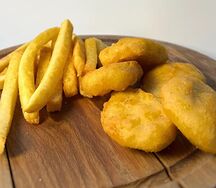 Наггетсы с картофелем фри