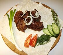 Шашлык из телятины