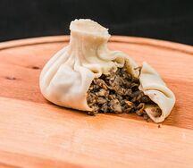 Хинкали с грибами