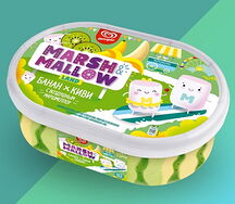 Мороженое Marsh & Mallow Land Банан-киви