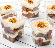 Десерт морковный с грецкими орехами