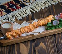 Креветки на гриле