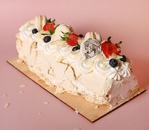 Меренговый рулет