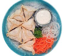 Пельмени по-царски отварные