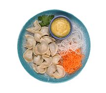 Пельмени куриные отварные