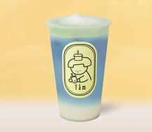Coconut matcha blue