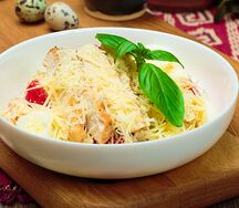 Цезарь с курицей