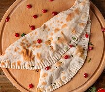 Кутабы с сыром и зеленью