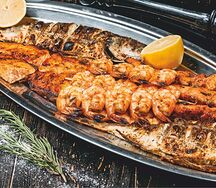 Шашлык микс из морепродуктов
