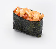 Спайси-гункан Лосось