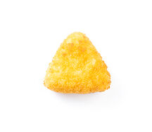 Онигири жареный с лососем