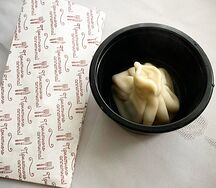 Хинкали вареные с бараниной