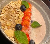 Смузи-боул Банан - Клубника