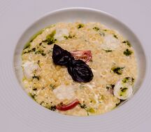 Паста птитим Четыре сыра