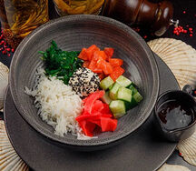 Поке с лососем