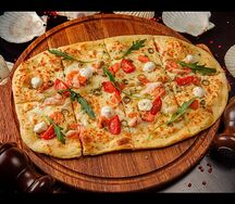 Пицетта лосось - креветки