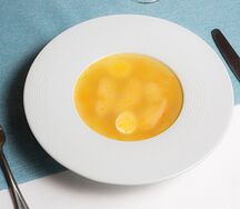 Супчик с весёлыми буковками